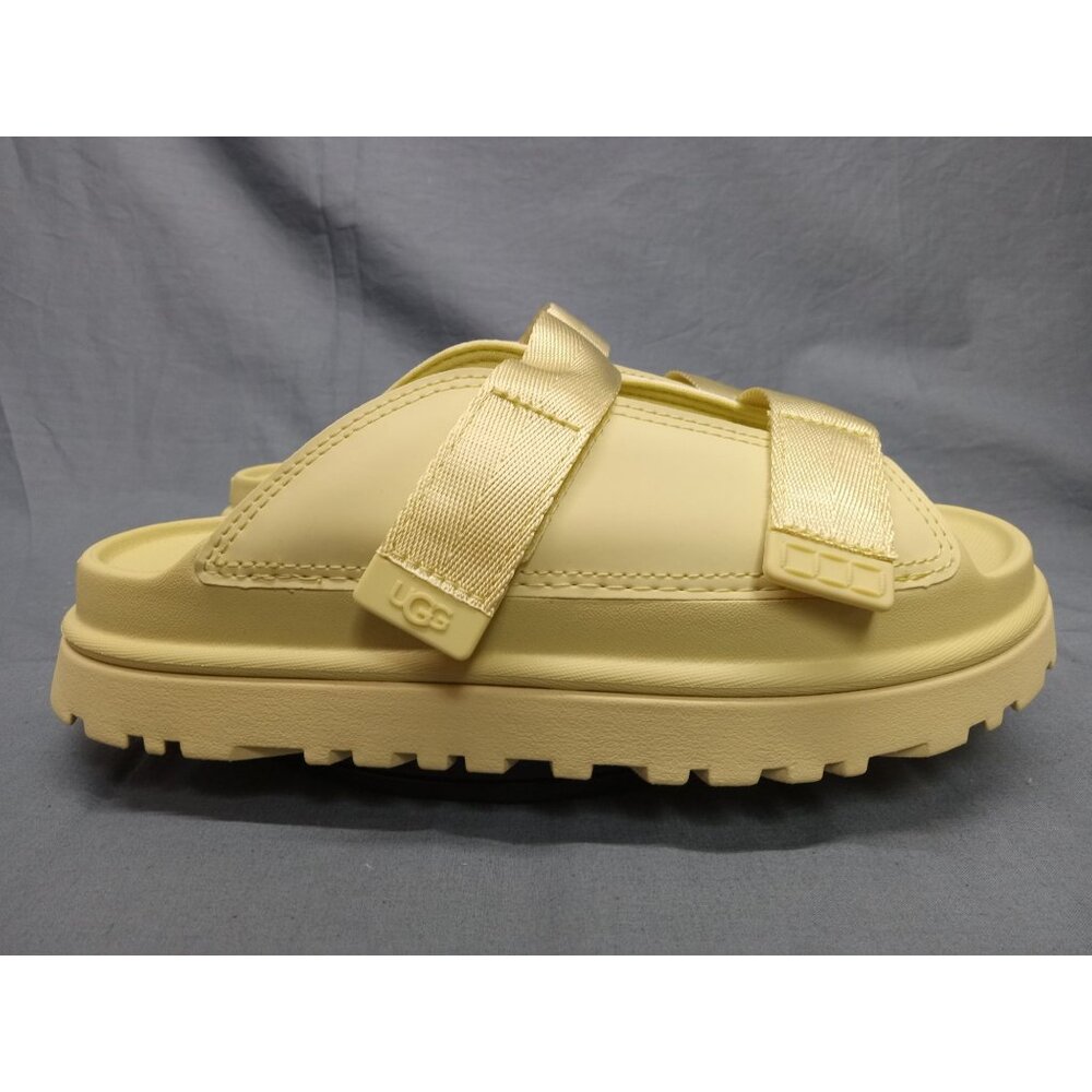 UGG Girls K Goldenglow Slide Slip-on Glow Yellow Size 5 NEW IN BOX! - Picture 8 of 13